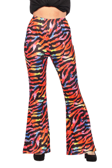 Pantalon hippie tigre multicolore (V)