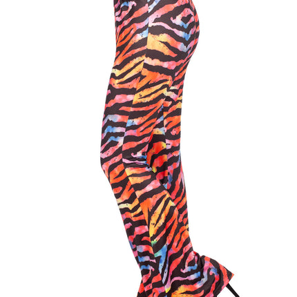 Pantalon hippie tigre multicolore (V)