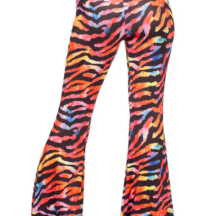 Pantalon hippie tigre multicolore (V)