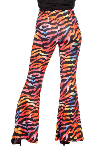 Pantalon hippie tigre multicolore (V)