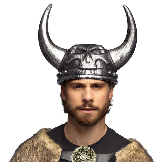 Casque crâne de viking
