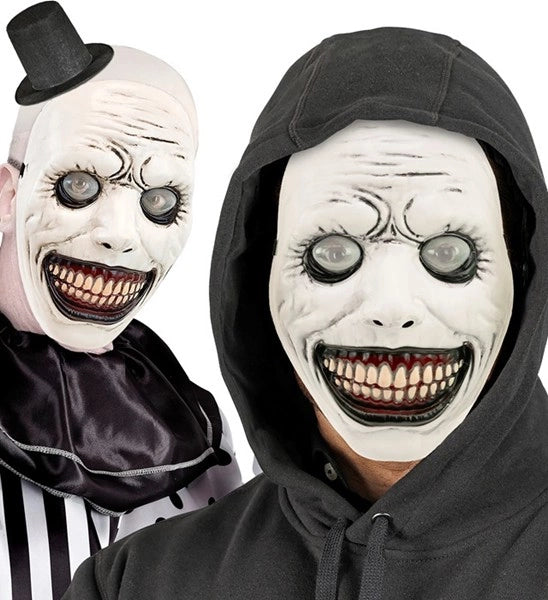 Masque de monstre d'Halloween avec des yeux globuleux