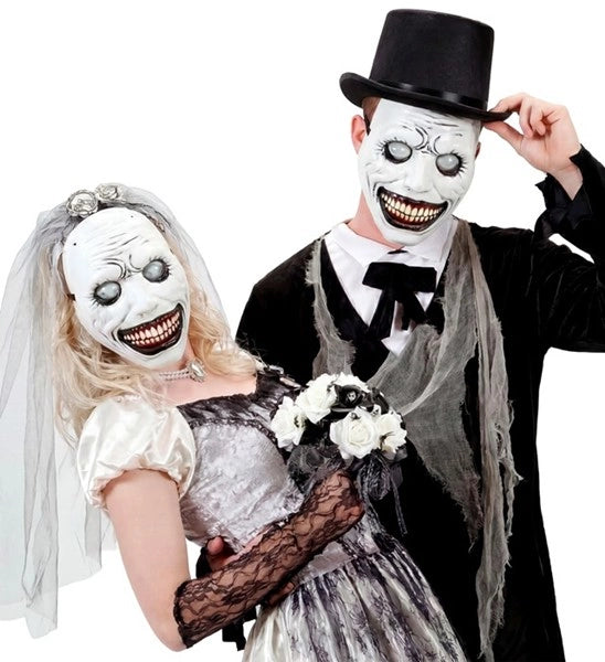 Masque de monstre d'Halloween avec des yeux globuleux