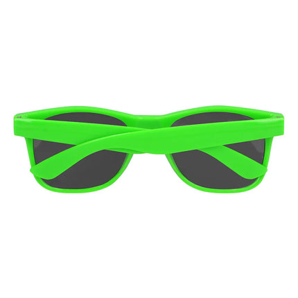 Lunettes de fête Pop vert fluo UV