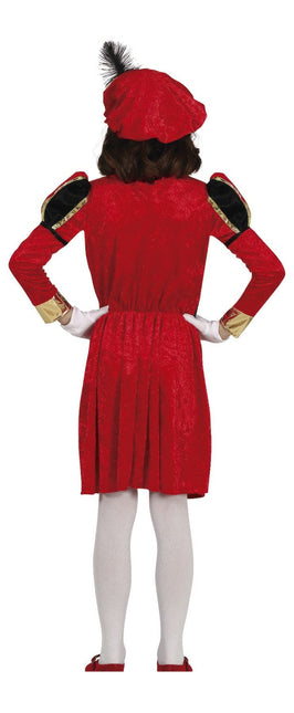 Robe Pietenpak Enfant Rouge/Or