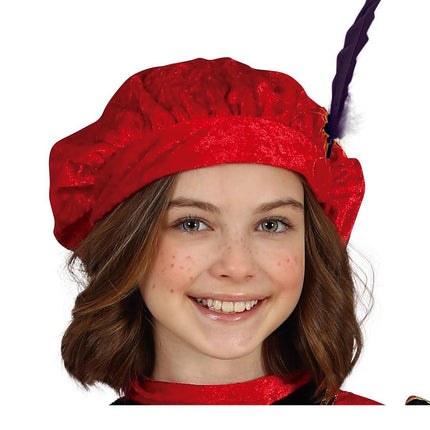 Robe Pietenpak Enfant Rouge/Or