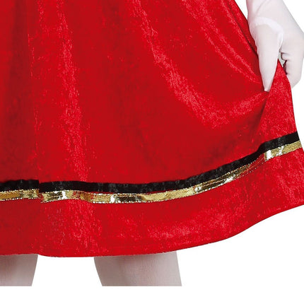 Robe Pietenpak Enfant Rouge/Or