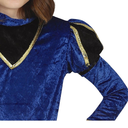 Robe Pietenpak Enfant Bleu/Or