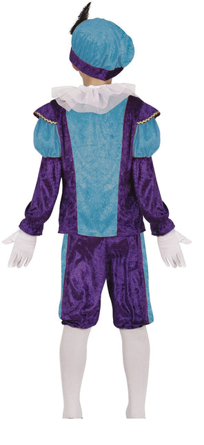 Pietenpak Kind Bleu clair/violet