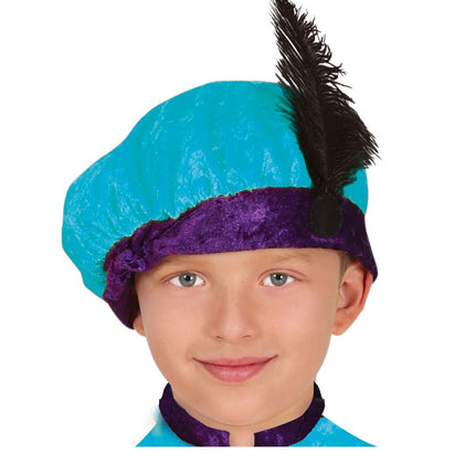 Pietenpak Kind Bleu clair/violet