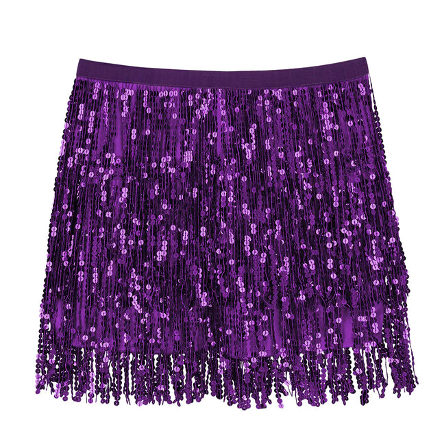 Mini jupe Sparkle violet