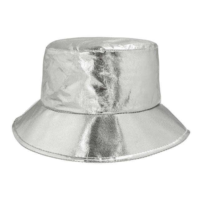 Chapeau seau Argent scintillant