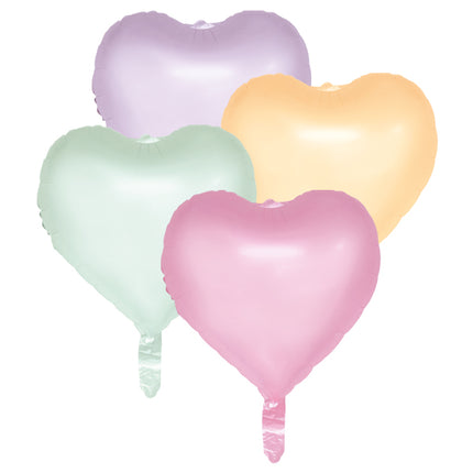Jeu de ballons à l'hélium pour la Saint-Valentin 45cm vide 4pcs