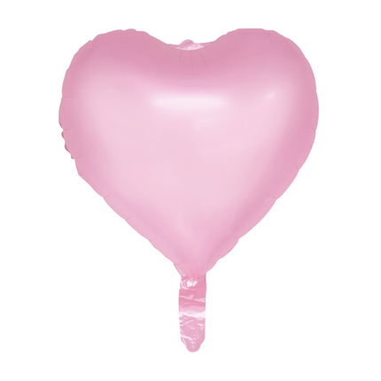Ballon de papier 18'' rose pastel - Coeurs d'aquarelle
