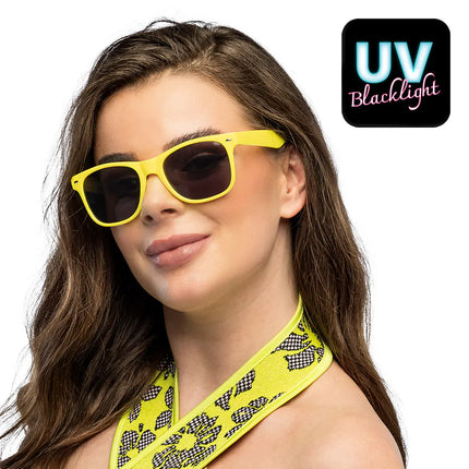 Lunettes UV Blacklight jaunes