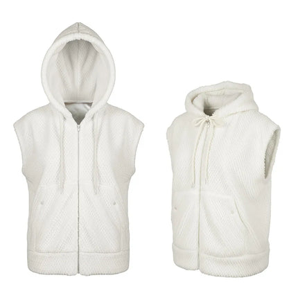 Wit Vest Fluffy