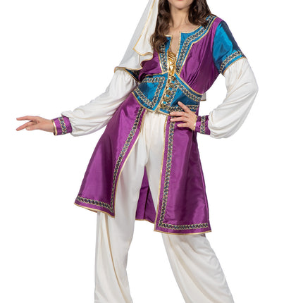 Costume arabe 3 pièces pour femmes