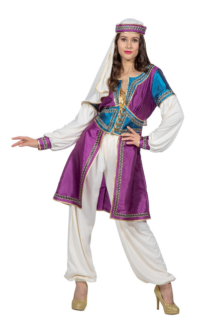 Costume arabe 3 pièces pour femmes