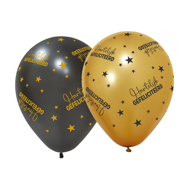 Ballons Happy Birthday 31cm 6pcs