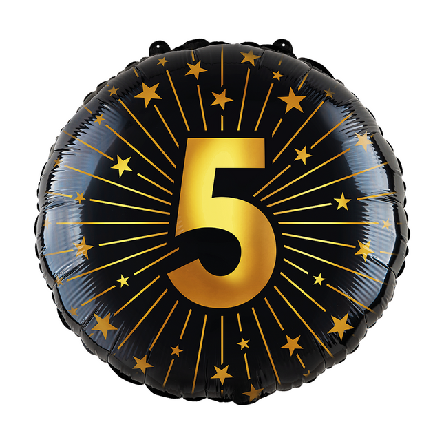 5 ans Ballon à l'hélium vide 45cm