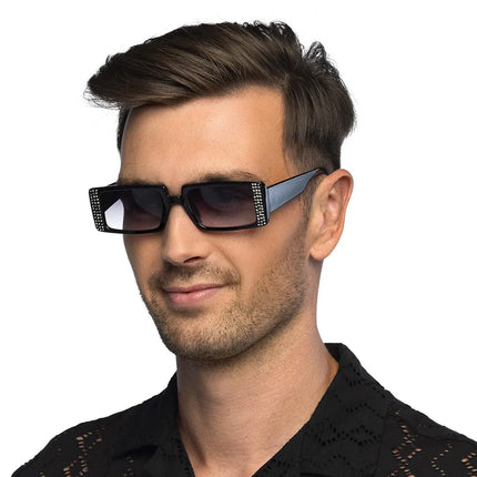 Lunettes de fête Escape noires
