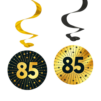 85 Years Décoration suspendue 4pcs