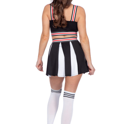 Costume de pom-pom girl 2 pièces pour dames