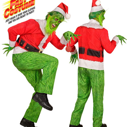 Costume du Grinch Rouge Vert