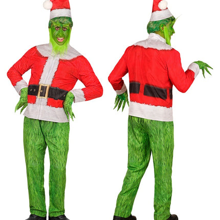 Costume du Grinch Rouge Vert