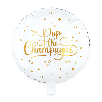 Ballon de mariage à l'hélium vide 45cm
