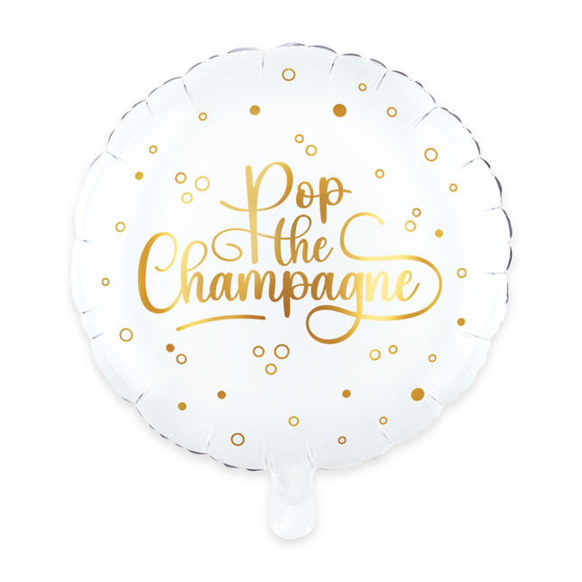 Ballon de mariage à l'hélium vide 45cm
