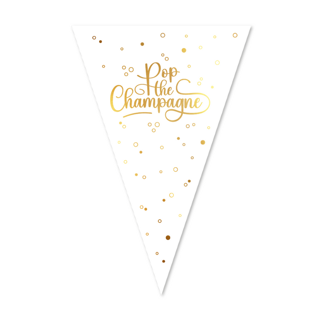 Guirlande de mariage Pop The Champagne 10m