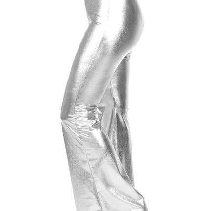 Leggings évasés (V) argent