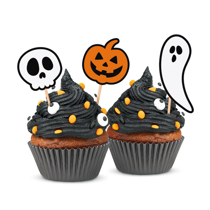 12 Pics de fête Boo d'Halloween