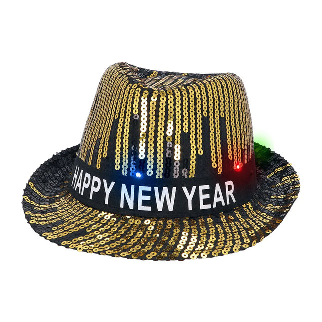 Happy New Year Hoed Led