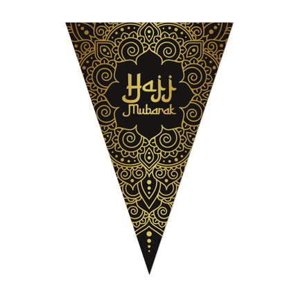 Guirlande « Hajj Mubarak » 20 x 30 cm