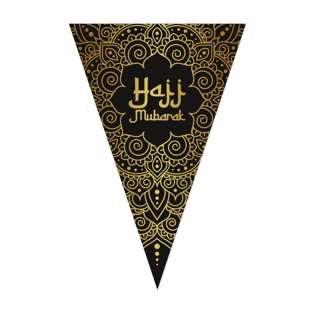 Guirlande « Hajj Mubarak » 20 x 30 cm