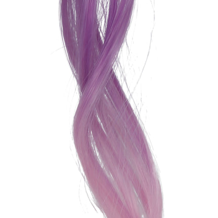 Noeud d'extension de cheveux rose violet