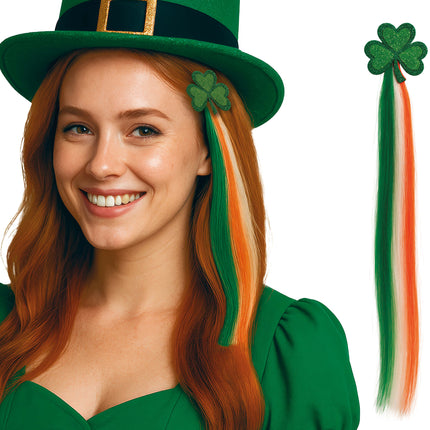 Extension de cheveux pour la St Patrick 40cm