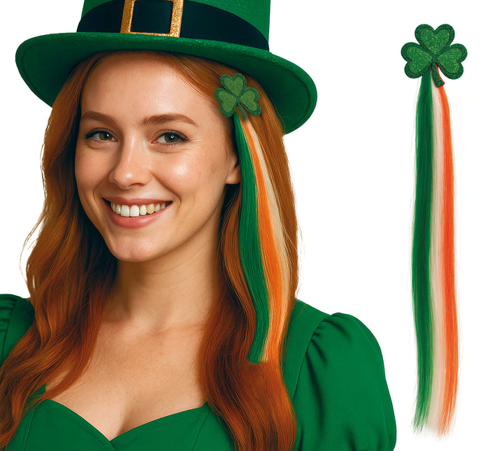 Extension de cheveux pour la St Patrick 40cm