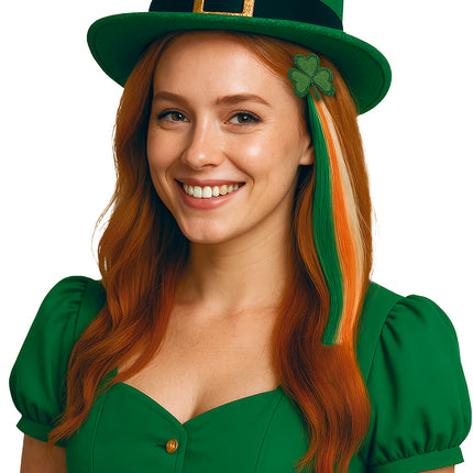 Extension de cheveux pour la St Patrick 40cm