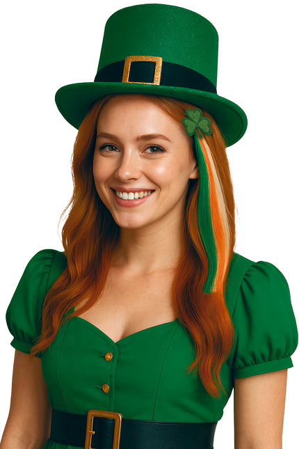 Extension de cheveux pour la St Patrick 40cm