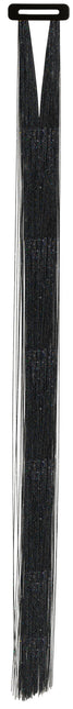 Extension de cheveux colorés pailletés 50cm 3pcs