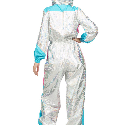 Combinaison de ski argentée pour femmes