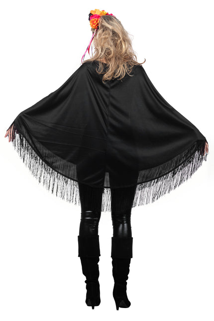Poncho Dia De Los Muertos Dames