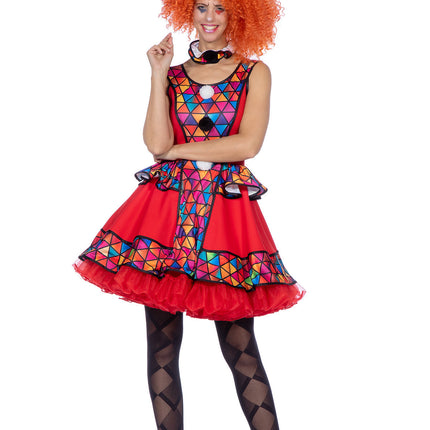 Robe de clown pour dames