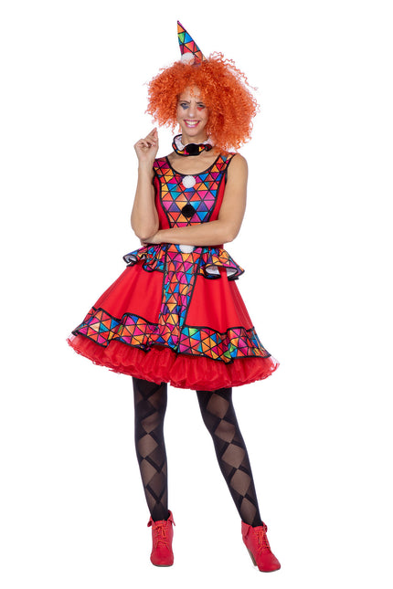 Robe de clown pour dames