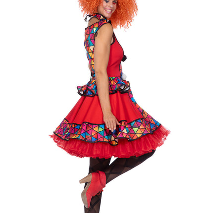 Robe de clown pour dames