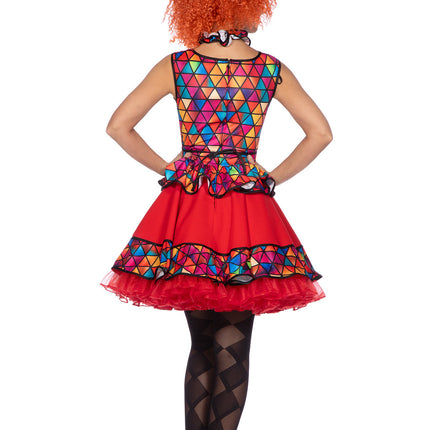 Robe de clown pour dames