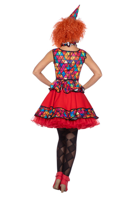 Robe de clown pour dames